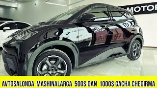 Avtosalonda mashinalarga 1000$ chegirma Bonusi bilan TASHKENT MOTORS