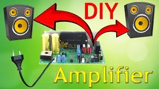how to make amplifier at home ?