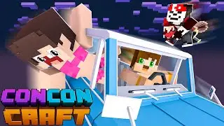 I MADE AN INVERTED MASK INTO A FLAT MASK - SEASON 4 CONCONCRAFT EPISODE 13 - Minecraft