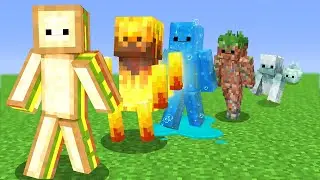 ELEMENT OLARAK EVRİMLEŞTİM! - Minecraft