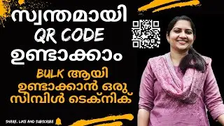 Create QR Codes For Free Using Microsoft Excel  | Google Sheet