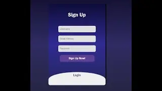Creating Login Form with CSS & HTML Only