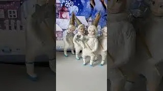 Готовь сани летом. #ватныеигрушки тоже #ватнаякукла #душевныйподарок
