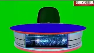 news studio desk free green screen|green screen studio news desk with chair