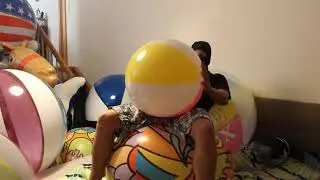 Pegasus inflatable beach ball pop Pool toys