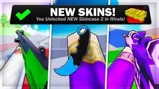 Winning with EVERY SKIN in Roblox Rivals.. (Case 2)