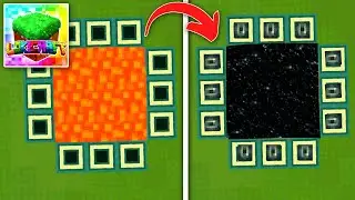 How to Make ENDER PORTAL in LOKICRAFT (portal to ender dragon)