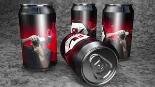 Render 3D Latas
