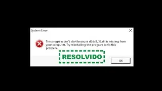 RESOLVA RAPIDO O ERRO D3DX9_39.dll NO LEAGUE OF LEGENDS (2021)