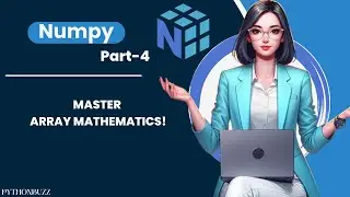NumPy Part-4 ||in telugu|| NumPy Tutorial ||Python for beginners