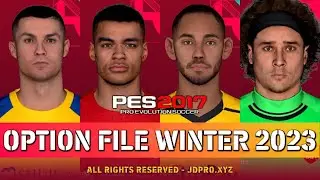 PES 2017 Update Option File Winter 2023 For Smoke& All Patch