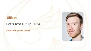 Let's test UI5 in 2024