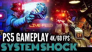 System Shock Remake - PS5 Gameplay Showcase! [4k 60 FPS]