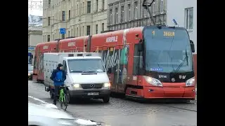 Pastaiga pa Rīgu Прогулка по Риге 07.01.2021