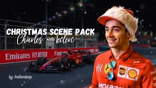 Charles Leclerc | Scene Pack | 4K | Christmas interview