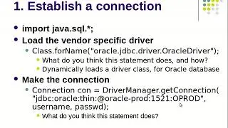 jdbc in java