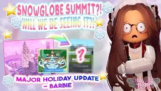 🎄ALERT🤩 WILL WE BE SEEING SNOWGLOBE SUMMIT AGAIN?! | Royale High Glitterfrost