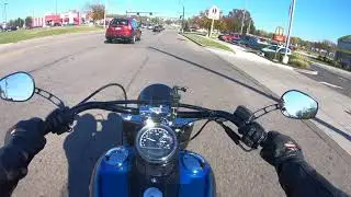 2014 Harley Davidson Slim FLS ride to Eastwood Park (Part 2)