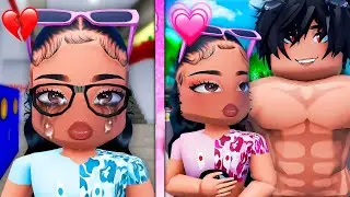 I Become A BADDIE, And The POPULAR GUY Falls For ME!  (Brookhaven RP🏡)