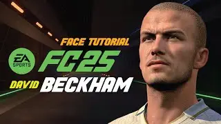 EA FC 25 | How to create David Beckham in Career Mode? Tutorial