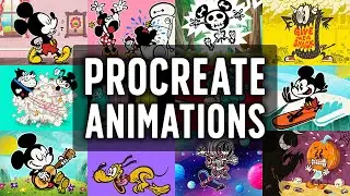 My Procreate Animations - A compilation of YouTube works