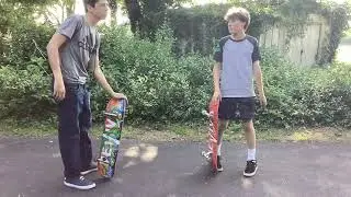 New deck day: double take