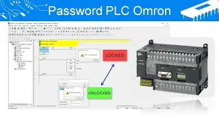 PLC Password PLC Omron Password Lock PLC Omron Unlock PLC Omron Set dan Release password PLC Omron