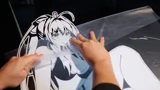 How to Apply an Extra Large Vinyl Decal