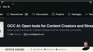 🔴 Office Hours! Questions... & Lets build AI for Live Streaming! 🚀