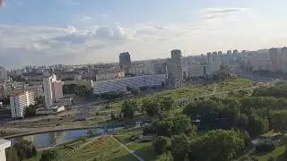 Минск.  Смотровая площадка в гостинице Беларусь.  21.07.24