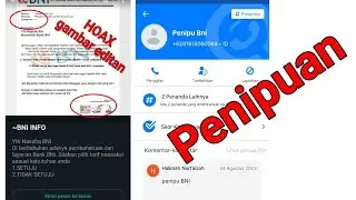 modus penipuan mengatas namakan BNI