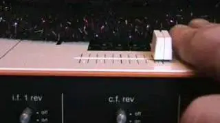 What does the Curve do on a DJ mixer/cross fade , x fade?