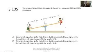 Solving Equivalent Force-Couple System Problems | Statics Homework | McGraw Hill 12th Edition
