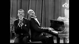 Noble Sissle and Eubie Blake Singing (1923) | Early Experimental Music Film