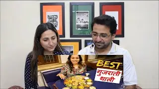 Pakistani Reacts to Mumbai ki Best GUJARATI THALI | श्री ठाकर भोजनालय No.1 थाली restaurant in Mumbai