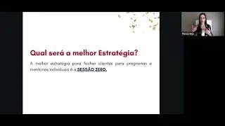 Porque é que não estás a vender nas sessões zero?