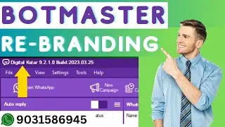 Botmaster Rebranding | WhatsApp Bulk Sender With Button | Botmaster
