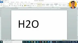 MS Word mein H²O kaise likhane?||#viralvideo  #pc #computer 👨‍💻👨‍💻