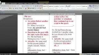 past perfect simple and continuous docx   Microsoft Word 2020 04 07 00 04 53