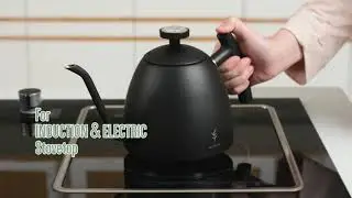 Pour Over Coffee Gooseneck Kettle With Thermometer