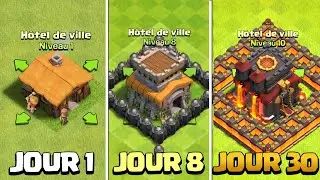 30 Days NO MONEY Spending on Clash of Clans!