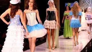 Показ мод весна лето 2015 ♥ Корсеты Jesofa и авторские аксессуары для волос Flowers luxe 2015