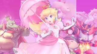 Super Smash Bros Ultimate: Peach vs Incineroar vs King K. Rool vs Olimar!