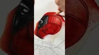 Deadpool❤️⚔️ #art #drawing #deadpool #wolverine #deadpool3