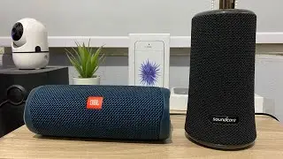 Which one is better in 2022! 🔊 JBL Flip 5 vs Anker Soundcore Flare 2 [100% volume]