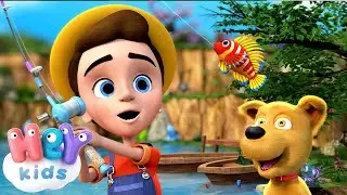 Os Peixinhos 🐟 Aprender a contar 🐠 HeyKids - Música Infantil