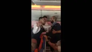 Дебошир на борту самолета Аэрофлота