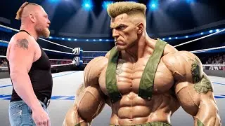WWE - Brock Lesnar vs Guile | Iron Man Match 2025 | WWE Apr 03, 2025