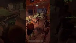 Late Night Conversations at Bandit Camp In Rust.