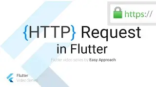 HTTP request and API calling in Flutter, flutter video tutorial in English, part 32